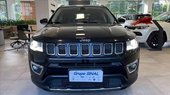 JEEP COMPASS 2.0 16V FLEX LIMITED AUTOMÁTICO JEEP COMPASS 2.0 16V FLEX LIMITED AUTOMÁTICO